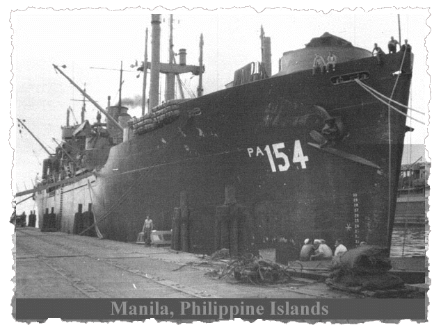 The U.S.S. Lowndes in Manila Bay